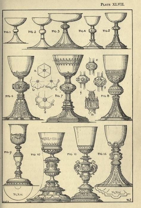 Download Image, Gothic Architecture, Ornaments Design, Decorative Art, Sacred Art, Architecture Details, Public Domain, Internet Archive, Etching