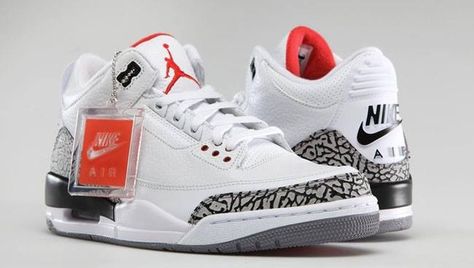 Nike Jordan Iii, Jordans Retro, Jordan Retro 3, Adidas Shoes Outlet, Jordan 3 Retro, Air Jordan 3 Retro, Air Jordan Sneakers, Nike Air Jordans, Nike Free Shoes