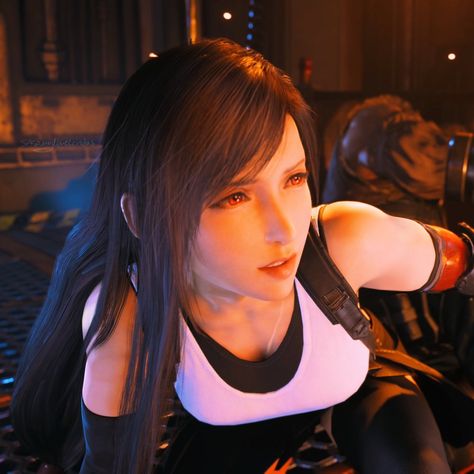 Tifa Ff7 Remake, Final Fantasy Xii, Final Fantasy Collection, Final Fantasy X, Tifa Lockhart, Final Fantasy Art, Game Icon, Final Fantasy Vii, Video Game Characters