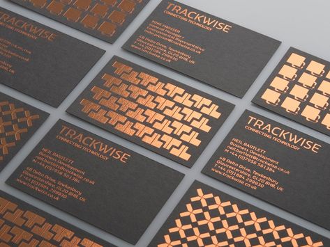 Lovely bronze foil Foil Business Cards, Beautiful Business Card, Graphic Design Business Card, Name Card Design, Business Card Design Inspiration, Luxury Business Cards, Graphic Design Business, Karten Design, Business Card Inspiration