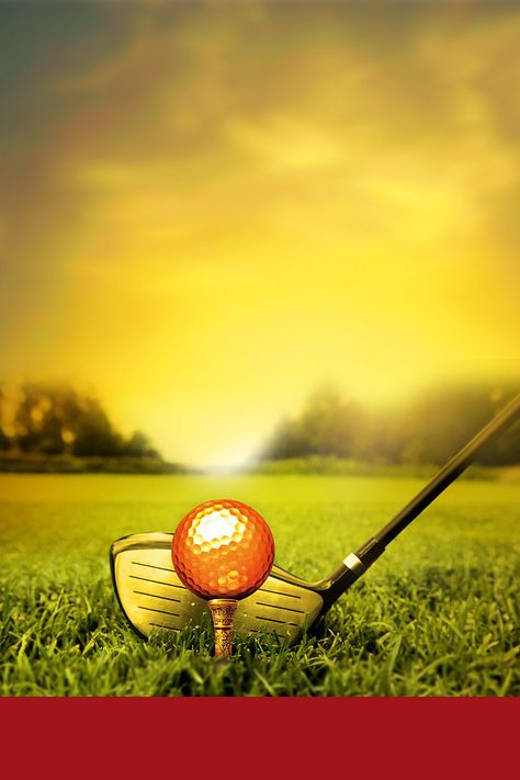 Golf poster background material Golf Advertising Design, Golf Poster Design Ideas, Golf Poster Design, Golf Backgrounds, Golf Advertising, Sport Art Direction, Golf Drawing, Tin Ideas, Poster Yellow