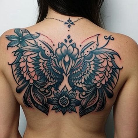 Inspiring tattoo and cover-up tattoo carefully crafted on the back. Tattoo ideas - Creative Tattoo Ideas Flesh Tattoo, Creative Tattoo Ideas, Back Tattoo Ideas, Creative Tattoo, Tattoo Cover Up, About Tattoo, Home Tattoo, Cover Up Tattoo, Up Tattoos