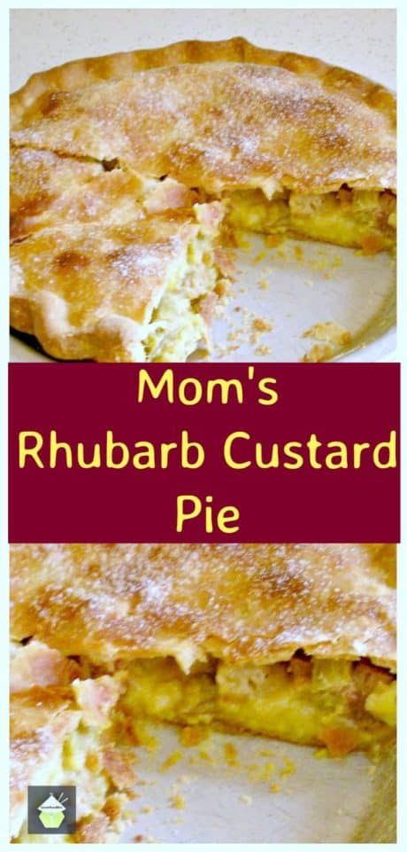 Snowday Food, Grow Rhubarb, Rhubarb Custard Pie, Southern Meals, Rhubarb Dessert, Rhubarb Custard Pies, Custard Pie Recipe, Rhubarb Custard, Food Variety