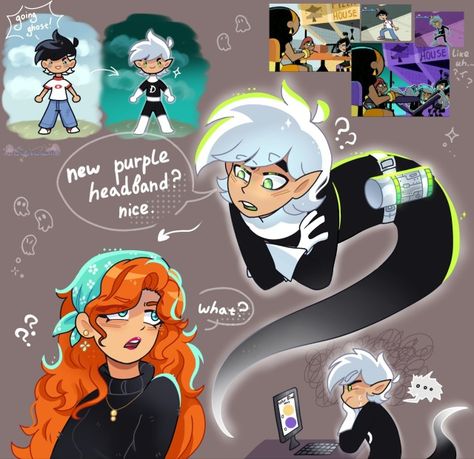 ShadowPixelle Dc Danny Phantom, Danny Phantom Gravity Falls, Danny Phantom Trans, Danny Phantom X Dash, Danny X Dash, Dash X Danny Fanart, Danny Phantom X Dash Comic, Danny Phantom Funny, Secret Trio