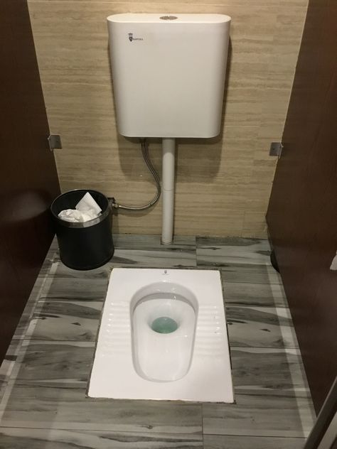 Indian Toilet Design, Squat Toilet Bathroom Design, Indian And Western Toilet Together, Indian Wc Toilet Design, Indian Toilet, Indian Style Toilet Bathroom Design, Mosque Washroom Design, Squatting Toilet, Squat Toilet