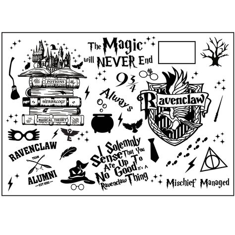 Harry Potter Templates, Stanley 30oz, Hp Tattoo, Wizard Magic, Harry Potter Print, Harry Potter Tattoos, Laser Engraved Ideas, Harry Potter Drawings, Mug Press