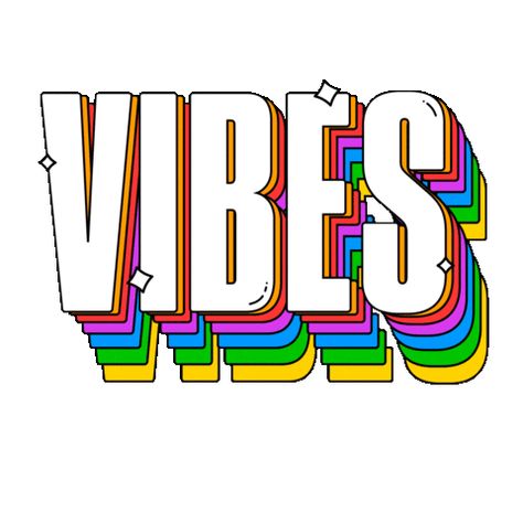 Happy Good Vibes Sticker by Mat Voyce for iOS & Android | GIPHY Mat Voyce, Vibe Logo, Vibes Stickers, Animation Types, Marketing Graphics, Type Inspiration, 3d Typography, Motion Graphics Design, Text Animation