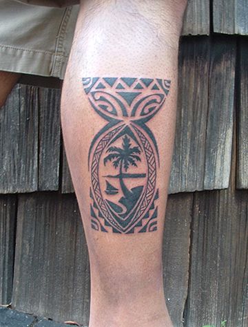 The Guam seal here is within the shape of a latte stone, the quintessential symbol of Chamorro culture. Guam Tattoo, Leg Band Tattoos, Seal Tattoo, Guam Seal, Polynesian Tattoos Women, Island Tattoo, Stone Tattoo, Forearm Band Tattoos, Tattoo Skin