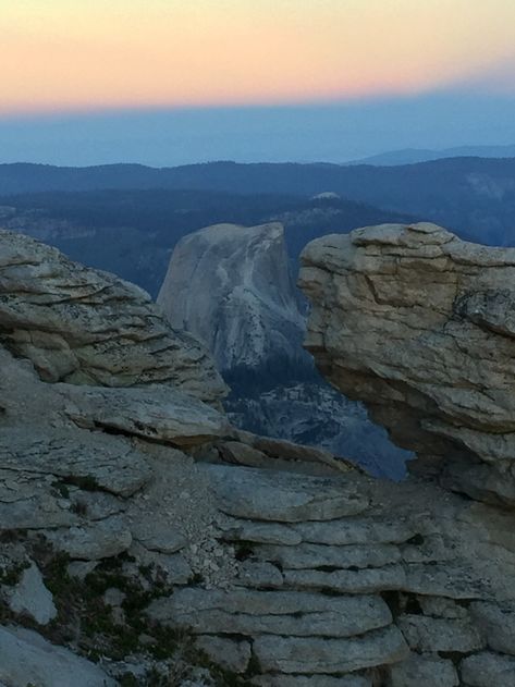 Perched 1,000 feet above Half Dome, Cloud's Rest's status as the highest peak for miles around in the middle of Yosemite make it the best spot in the park to catch the beautiful Yosemite Sunrises. Night Hike, Night Hiking, California Hikes, Sunrise Lake, Yosemite Valley, Half Dome, Nice View, In The Middle, The Park