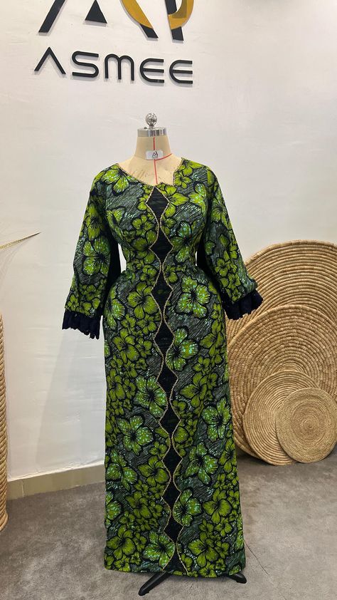 Asmee (FASHION DESIGNER IN ABUJA) | SADEE COLLECTION 2024 SBA_RTW✨SOLD❌❌ PRICE: # Available in size 10,12,14 and 16 Comes with a yard of scarf 001 | Instagram A Line Ankara Long Gown Styles, Six Pieces Gown, Straight Gown, Kaftan Styles, Ankara Long Gown, Modest Dresses Fashion, Ankara Long Gown Styles, Ankara Designs, Ankara Gowns