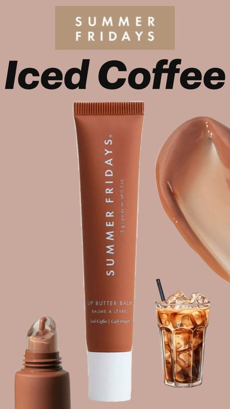 Coming Soon! Summer Fridays Iced Coffee lip butter balm! Summer Fridays Lip Butter Balm, Summer Fridays Lip, Summer Friday, Friday Coffee, Lip Butter Balm, Lip Balm Collection, Lip Balm Recipes, Makeup Accesories, Baby Lips