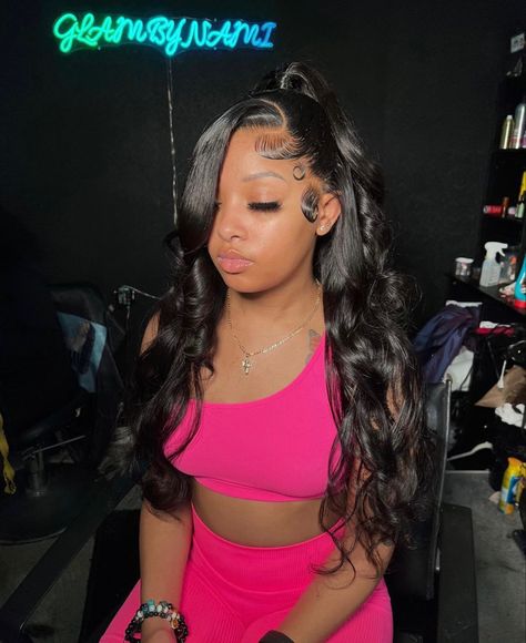 Half Up Half Down With Side Bangs Wig, Side Part Half Up Half Down Wig, Half Up Half Down Sew In With Bangs, Side Bang Half Up Half Down, Half Up Half Down Side Bang, Half Up Half Down With Side Bang, Half Up Half Down Hair Side Part, Side Part Half Up Half Down, Half Up Half Down Side Part