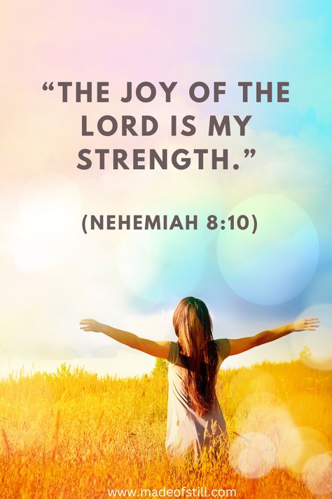 Bible Text Wallpaper, Today's Bible Verse, Today Bible Verse In English, Bible Verse God Is With You, The Joy Of The Lord Is My Strength Art, My Joy Comes From The Lord, Bible Verse For Joy, Nehemiah 8:10, Bible Verse Quotes Wallpaper