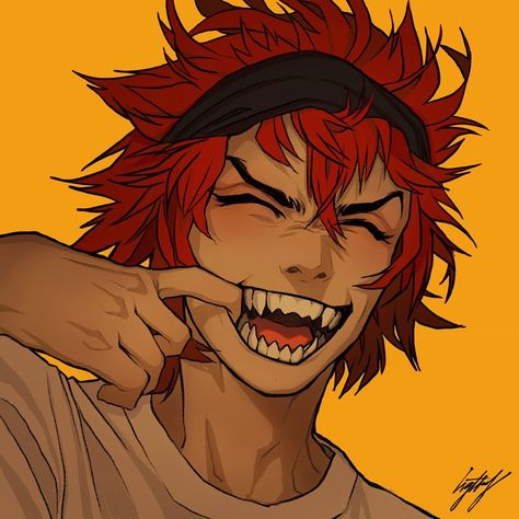 4,711 Likes, 40 Comments - michelle ⌘ teeth king (@mlightfoott) on Instagram: “KIRI! 🦈 1 hr in procreate shoto is next in the series 👀 #kirishima #kirishimaeijirou #bnhafanart…” Kirishima Fanart, Kirishima My Hero Academia, Kirishima Eijirou, Hottest Anime Characters, My Hero Academia Episodes, Hero Academia Characters, My Hero Academia Manga, Sketchbook Art Inspiration, Handsome Anime