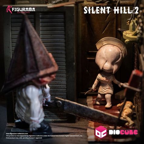 Pyramid Head X Nurse, Bubble Head Nurse, Red Pyramid Thing, James Sunderland, Red Pyramid, Pyramid Head, Silent Hill 2, Silent Hill, Sunderland