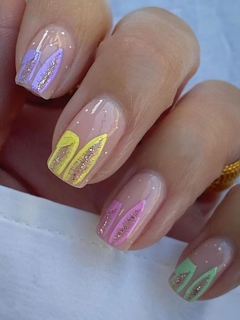 easter nail designs with minimalist bunnies Easter Nails Design Spring, Easter Nails Easy, Easter Nail Art Designs, April Nails, Pastel Nails Designs, Easter Nail, Bunny Nails, Easter Nail Designs, Easter Nail Art