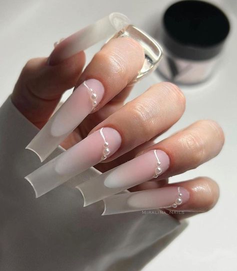 Square French, Long Square Nails, Classy Acrylic Nails, Unique Acrylic Nails, Long Square Acrylic Nails, Fake Nail, Square Acrylic Nails, Color Full, Coffin Nails Designs