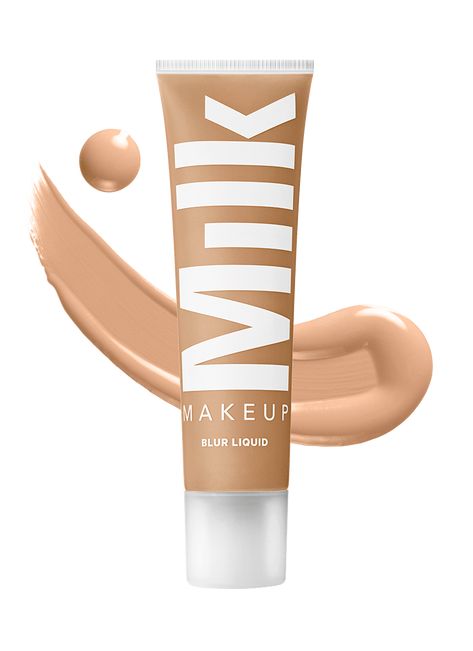 Blur Liquid Matte Foundation | Milk Makeup Cruelty Free Makeup Brands, All Natural Makeup, Free Makeup Samples, Make Makeup, Vegan Makeup, Milk Makeup, Matte Foundation, Eye Makeup Tips, Clean Makeup