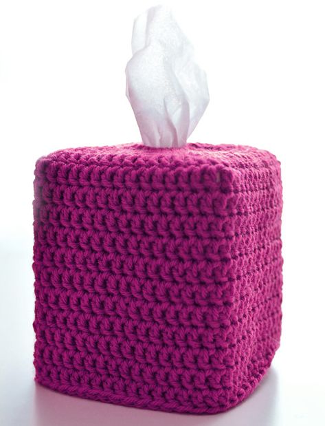 Ravelry: Classic Square Tissue Box Cover by Rachel Choi C2c Christmas, Box Covers Diy, Crochet Toilet Roll Cover, Crochet Tissue Box Cover, Bathroom Crochet, Square Tissue Box Cover, Crochet Topper, Kleenex Box Cover, Crochet Box