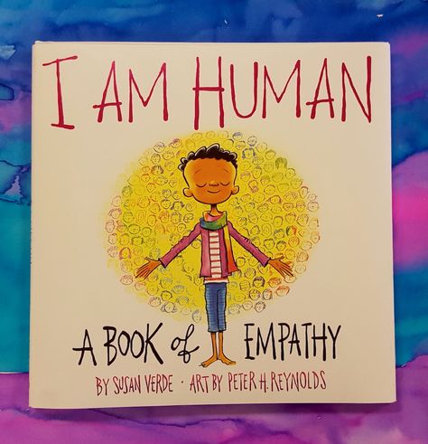 I wanted to share with you a new book that just came out that I discovered!  It is called I am Human and it is written by Susan Verde and illustrated by Peter Reynolds.   I LOVE the illustrations o… Peter Reynolds, Peter H Reynolds, Judy Moody, Early Childhood Classrooms, Read Aloud Books, I Am Human, School Counseling, Kids' Book, Board Books