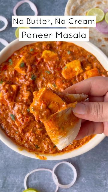 Easy Paneer Recipes, Butter Paneer, Paneer Masala, Ginger Garlic Paste, Red Chilli Powder, Breakfast Recipes Indian, Vegetarian Fast Food, Healthy Breakfast Recipes Easy, Tastemade Recipes