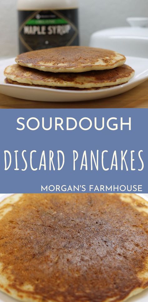 Love sourdough, but don’t want to waste the discard? Turn it into some sourdough discard pancakes! These are the only pancakes we eat in our house anymore. Delicious and gut healthy. These are a super simple, quick breakfast that the whole family will love. Plus they freeze well! Sourdough Starter Pancakes, Sourdough Discard Pancakes, Discard Pancakes, Sourdough Pancakes Recipe, Sourdough Pancakes, Sourdough Starter Discard Recipe, Homegrown Food, Freezer Breakfast, Sourdough Discard