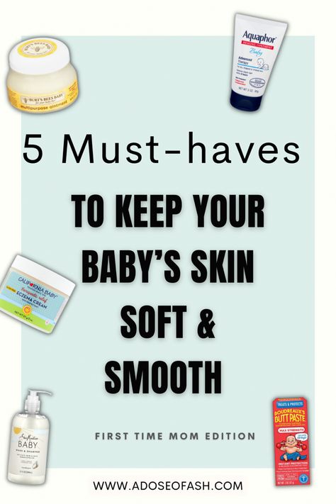 Are you struggling to find the products to keep your newborn baby’s skin soft and smooth. If your baby is struggling from eczema or irritated, dry skin, check out this post. You’ll find baby products that helped me clear my baby’s skin and keep it soft and smooth. #newborn #newbornessentials #momtobe #momlife Newborn Dry Skin, Baby Dry Skin, Super Dry Skin, Dry Flaky Skin, California Baby, Dry Skin On Face, Healing Ointment, Dry Skin Remedies, Smooth Face