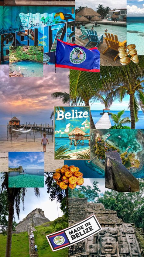 #collage #Belize #country #aesthetic #viralpost #plantains #BelizeanMeatPies #BelizeanFood Belize Aesthetic, Country Aesthetic, Fun Places To Go, Dream Travel Destinations, Dream Holiday, Beautiful Places To Travel, Best Places To Travel, Holiday Destinations, Travel Lifestyle