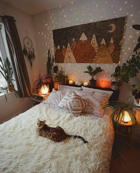 Modern Bohemian Bedroom Decor, Modern Bohemian Bedroom, Bohemian Bedroom Design, Bohemian Bedroom Decor, Room Deco, Bohemian Bedroom, Dreamy Bedrooms, Bedroom Boho, Cozy Room