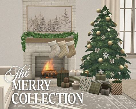 35 Trendy Sims 4 Christmas CC and Mods (Decor, Tree, and More!) Sims 4 Christmas Cc, Sims 4 Cas Background, Sims 4 Seasons, Christmas Poses, Sims 4 Challenges, Christmas Furniture, Sims 4 Clutter, Mod Decor, The Sims 4 Packs