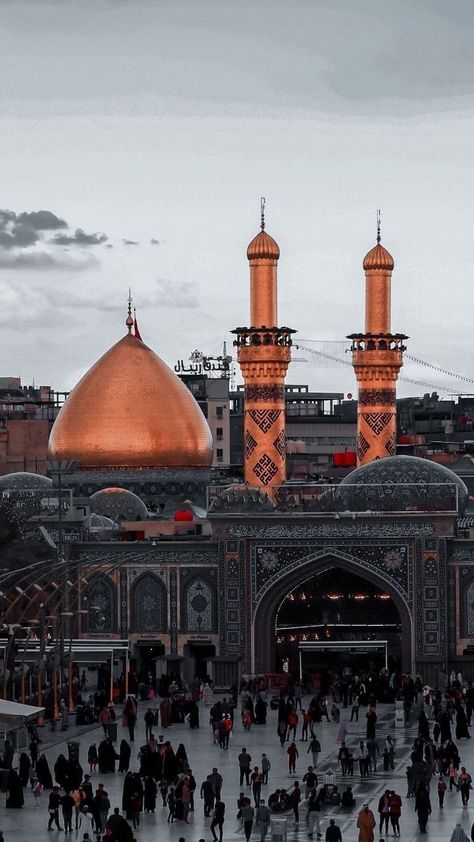 Karbala Dpz, Arbaeen Walk Photography, Wallpaper Islam, Muharram Pictures, Karbala Photos, Muharram Wallpaper, Khwaja Ji Pic, Sunset Captions, Karbala Pictures