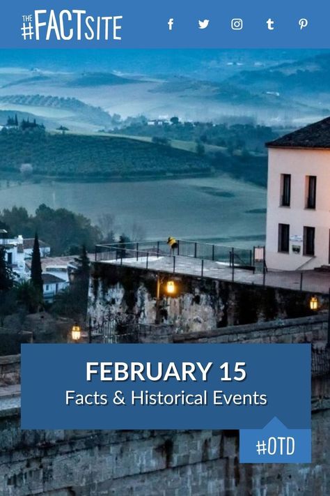 Did you know that on this day, February 15, 1927, the silent movie ‘IT' was released in the US? Today is known as National Gumdrop Day, and was the day Matt Groening was born. You're in for a surprise if today is your birthday as this day marks a very unique and varied day in history including; foods and drinks we can't live without, advances in motion pictures and human body discoveries. #TheFactSite #OnThisDay #February15 #TodayInHistory #TodayFacts #OTD #NationalGumdropDay Us Figure Skating, Today Is Your Birthday, Singles Awareness Day, 15 February, Human Genome, Prague Travel, Foods And Drinks, Greek Philosophers, Matt Groening