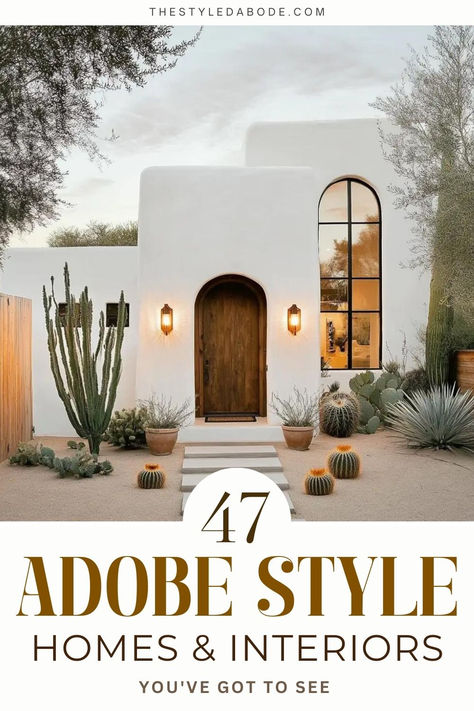 adobe homes Adobe House Decor, California Bungalow Style Interiors, Modern Spanish Exterior, California Spanish Style Homes, Modern Spanish Style Homes Exterior, Adobe House Exterior, Bungalow Style Interior, Modern Spanish Style Homes Interior, California Mediterranean Homes