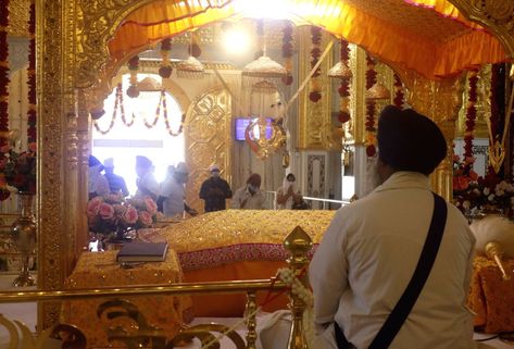 Devotees across Punjab and Haryana on Tuesday thronged gurdwaras, including the Harmandir Sahib popularly known as Golden Temple in Amritsar, to mark the festival of Baisakhi.The festival marks the foundation day of the 'Khalsa Panth' (Sikh order) by the 10th Sikh Guru, Gobind Singh.It also marks the start of the harvest season.Chief Minister Amarinder Singh greeted Punjabis across the world on the sacred occasion of the Sajna Divas of the Khalsa Panth and Baisakhi, which symbolises the spirit o Harmandir Sahib, Guru Gobind Singh, Let Us Pray, Golden Temple, Amritsar, Recent News, The Festival, Chandigarh, Temple