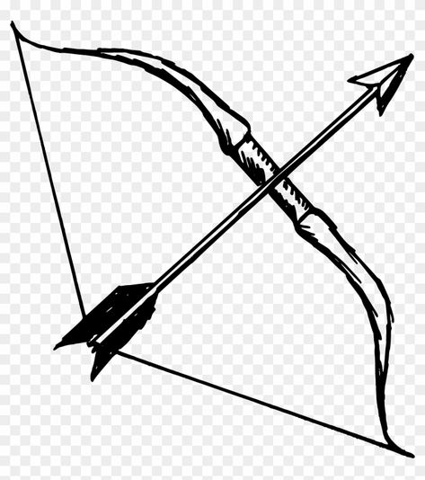 Bow And Arrow Artwork, Celtic Bow And Arrow, Cartoon Bow And Arrow, Bow And Arrow Tattoo On Knee, Bow Drawing Arrow, How To Draw A Bow And Arrow, Arrow Bow Tattoo, Bow And Arrow Tattoo For Men, Bow And Arrow Sketch