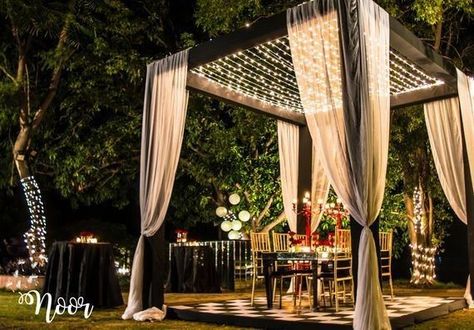 Cocktail Party Decor, Wedding Reception Backdrop, Wedding Entrance Decor, Lights Wedding Decor, Marriage Decoration, Wedding Backdrop Design, Beautiful Wedding Decorations, Wedding Backdrop Decorations, Wedding Mandap