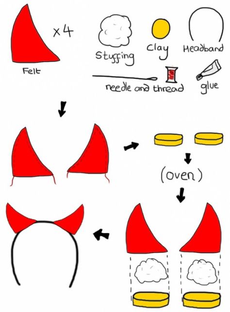 â Homemade Devil Costume Ideas | Halloween Fancy Dress For Men, Women & Kids â Devil Costume Ideas, Halloween Pumpkin Crafts, Costume Ideas Halloween, Devil Halloween, Devil Costume, Diy Costumes Kids, Vintage Halloween Costume, Diy For Men, Homemade Halloween