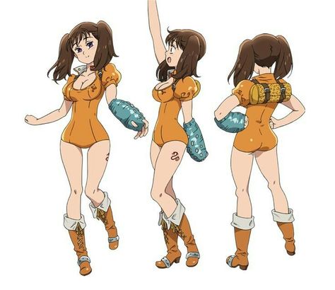 Seven Deadly Sins Diane Seven Deadly Sins Tattoo, Anime Seven Deadly Sins, Seven Deadly Sins Cosplay, Capital Sins, Loki Cosplay, Japanese Video Games, Seven Deadly Sins Anime, 7 Deadly Sins, Deadly Sins