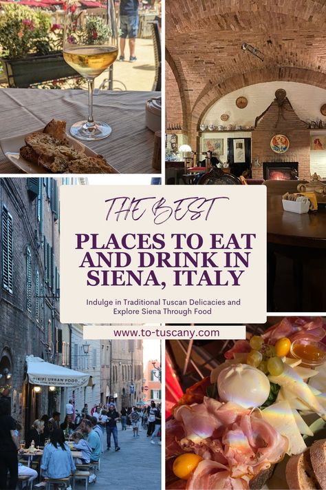 Discover the best restaurants in Siena with this local guide. Explore our favourite places to eat and drink in Siena, Italy, with this guide. --- siena | siena italy | siena italy aesthetic | siena italy photography | siena italy travel | siena italy things to do in | siena travel | siena travel guide | siena restaurants | siena to do | siena travel tips | italy travel | tuscany | tuscany italy | tuscany italy travel Travel Tuscany, Siena Cathedral, Italy Restaurant, Tuscany Travel, Siena Italy, Italy Tuscany, Italy Photography, Montepulciano, Italy Aesthetic