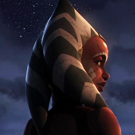 Ahsoka Tano Side Profile, Ahsoka Side Profile, Starwars Oc, Ahsoka Aesthetic, Ahsoka Tano Icon, Star Wars Cards, Ashoka Tano, Star Wars Character, Star Wars Ahsoka