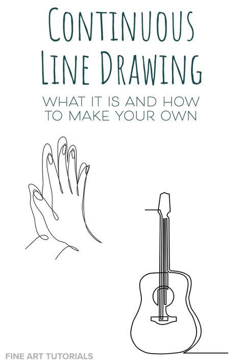 Continuous line drawing is a great drawing exercise to improve your skills. In this guide, find out what it is and how to make one yourself. #continuouslinedrawing #linedrawing #drawingexercise #drawingexercises #drawingbeginner #improvedrawing #drawingtutorial #drawingtutorial Improve Drawings, Line Art Flowers, How To Draw Steps, Drawing Tutorials For Beginners, Beginner Art, Line Sketch, Drawing Exercises, Continuous Line Drawing, Sketches Tutorial