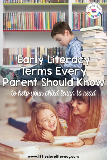 If you want to promote early literacy skills for your toddler, preschooler, pre-k student, or kindergartener, you need to understand basic early literacy terms. Click thru to read about 5 early literacy terms that parents need to understand to raise a reader! These terms are used by teachers in the classroom and are important for parents to understand too. Reading development is crucial, so it's time to know the facts so you can be on the same page with your child's teacher #littlesloveliteracy Parents Need To Understand, Learn To Read Kindergarten, Teaching Child To Read, Social Stories Preschool, Kids Literacy, Rhyming Books, Life Skills Special Education, Early Childhood Classrooms, Name Activities