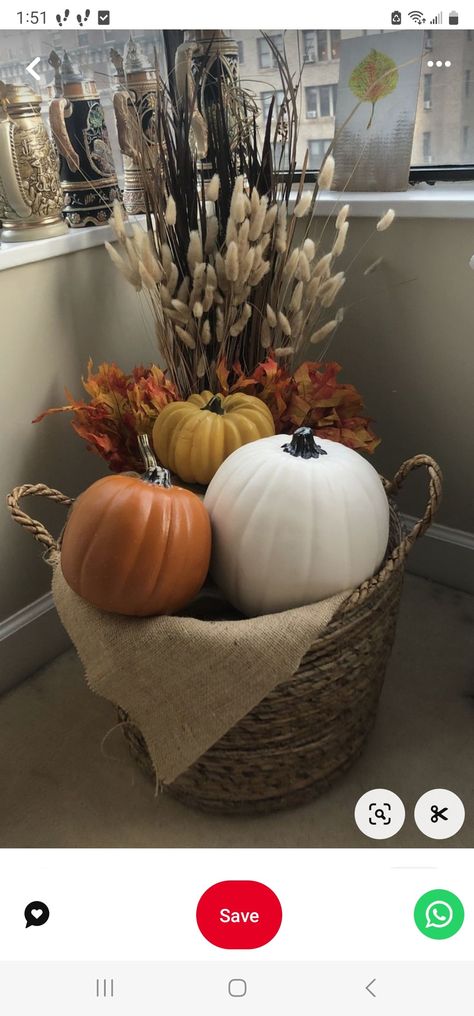 Fall Decor Diy Crafts, Fall Table Centerpieces, Easy Fall Decor, Interior Vintage, Fall Decor Inspiration, Fall Front Porch Decor, Fall Decor Ideas, Fall Deco, Fall Thanksgiving Decor