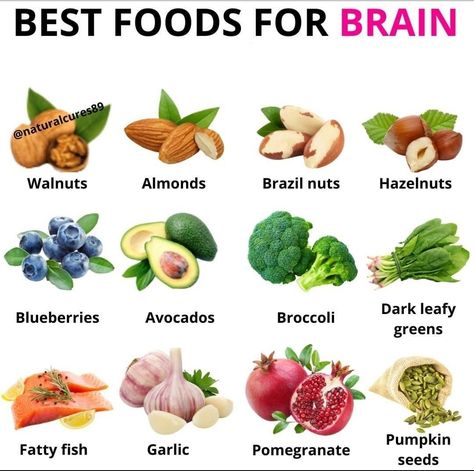 Brain Health Diet, Best Food For Brain, Brain Food Memory, Food For Brain, Brain Foods, Good Brain Food, Brain Nutrition, Brain Boosting Foods, Herbal Tea Benefits