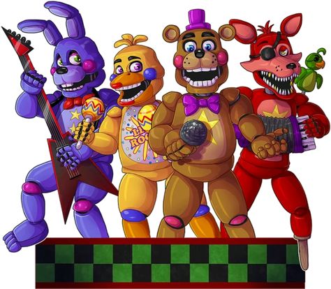 Rockstar Animatronics, Pizza Cartoon, Game Over Screen, Wet Floor Signs, Circus Baby, Pizza Place, Fandom Games, William Afton, Freddy Fazbear