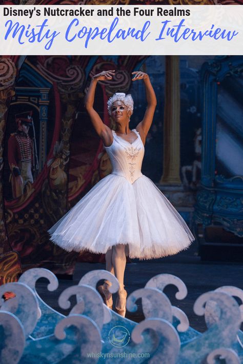 Misty Copeland on Bringing Ballet to the Masses - Nutcracker and the Four Realms | Misty Copeland Interview | #DisneysNutcrackerEvent #DisneysNutcracker Ballerina Crafts, Nutcracker Movie, Disney Nutcracker, Nutcracker And The Four Realms, Ballerina Princess, New Disney Movies, Mackenzie Foy, Ballet Girl, Spanish Dancer