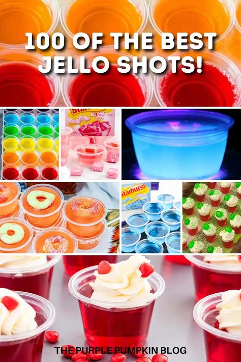 Sip and Savor: 100 Jello Shot Recipes for Grown-Up Palates! Take your taste buds on a delightful journey with our collection of 100 jello shot recipes designed for grown-up palates. From sophisticated cocktails to elegant flavor combinations, these adult-friendly treats are perfect for intimate gatherings or special occasions. Explore the recipes on The Purple Pumpkin Blog and indulge in a world of jiggly indulgence! #GrownUpJelloShots #SipAndSavor Thanksgiving Jello Shots, Easy Fruity Cocktails, Thanksgiving Jello, Black Cherry Jello, Rum Jello Shots, Making Jello Shots, Best Jello Shots, Dirty Shirley, Water Infusion