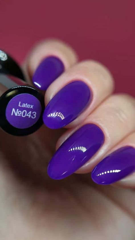 Spring 2024's Purple Nail Designs: From Lavender Art to Gel Trends # #nail #nails #background #wallpaper #zicxi Matte Purple Nails, Lavender Art, Navy Nails, Natural Nail Designs, Short Acrylics, Gel Colors, Pastel Lavender, Black Acrylic Nails, Nail Trend