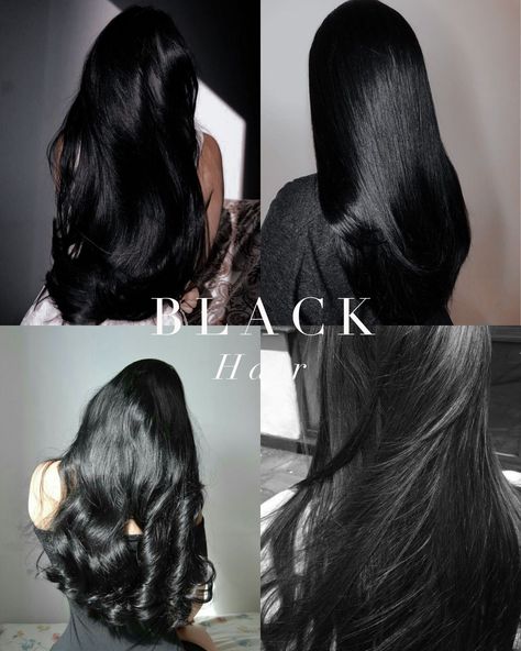 The beauty of black in the Winter Palette 🖤⁠ .⁠ #coloranalysis #colouranalysis #winterpalette #coloranalyst Different Tones Of Black Hair, Cool Tone Black Hair, Cool Toned Black Hair, Best Hair Dye Colors, Deep Winter Hair Color, Jet Black Hair Dye, Black Hair Dyed, True Winter Hair, Dark Winter Hair Color