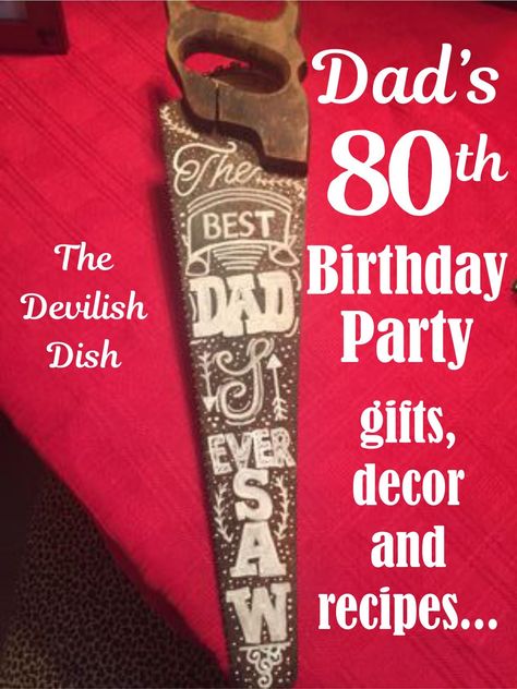 Mans 80th Birthday Party Ideas, 80th Birthday Table Decorations For Men, Mens 80th Birthday Party Ideas, Birthday Party For 80 Year Old Man, 80th Birthday Party For Grandpa, 85th Birthday Party Ideas Grandpa, Dads 80th Birthday Ideas, 80th Birthday Ideas For Dad, 80th Birthday Gift Ideas For Men